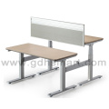 face to face lifting office desk steel intelligent lifting table frame simple electric lifting.